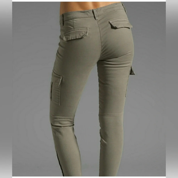 J Brand Grayson Military Cargo Skinny Jeans in vintage dim grey - Picture 2 of 9